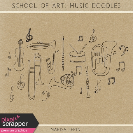 School of Art: Music Doodles