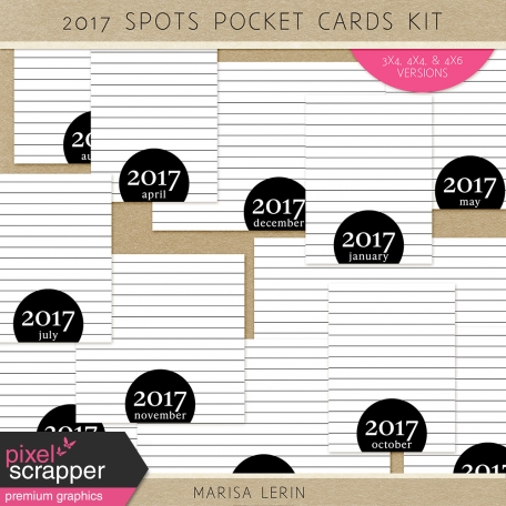 2017 Spots Pocket Cards Kit