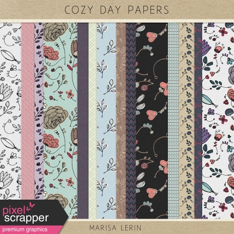 Cozy Day Papers Kit