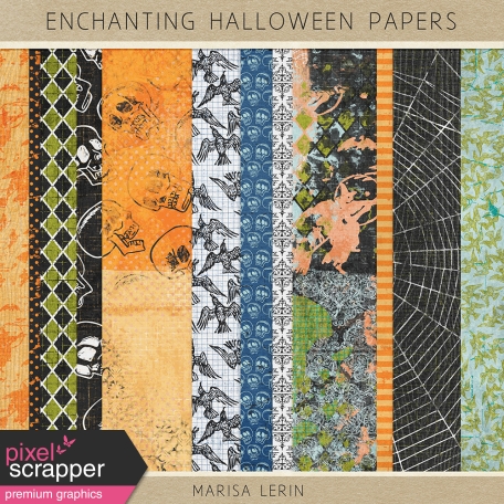 Enchanting Halloween Papers Kit