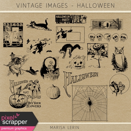 Vintage Images Kit - Halloween