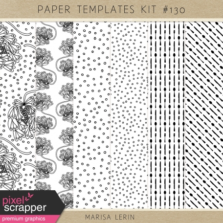 Paper Templates Kit #130