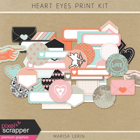 Heart Eyes Print Kit