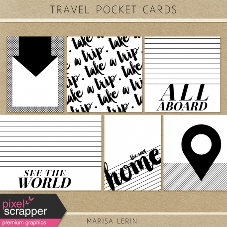 Travel Pocket Cards Kit