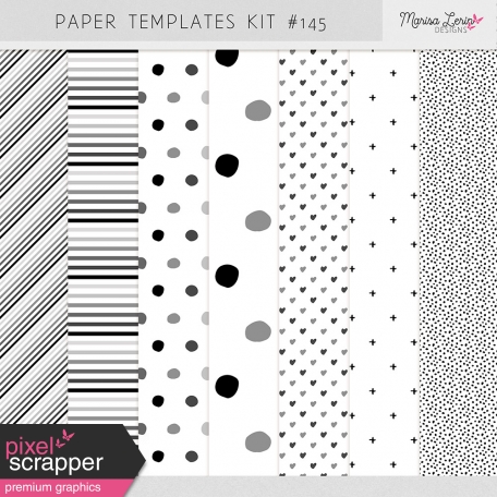 Paper Templates Kit #145