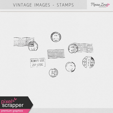 Vintage Images Kit - Stamps