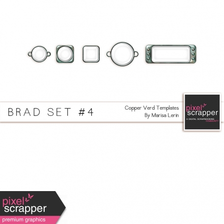 Brad Set #4 - Copper Verd Kit