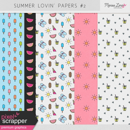 Summer Lovin' Papers Kit #2