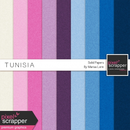 Tunisia Solid Papers Kit