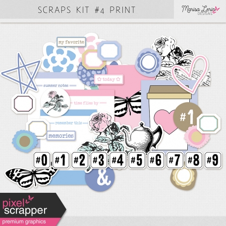 Scraps Kit #4 Print