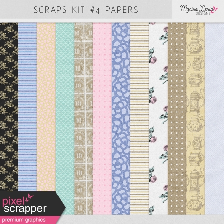 Scraps Kit #4 Papers