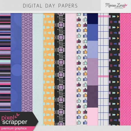 Digital Day Papers Kit