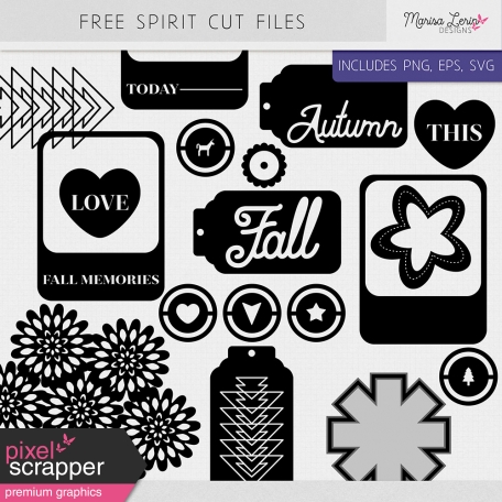 Free Spirit Cut Files Kit