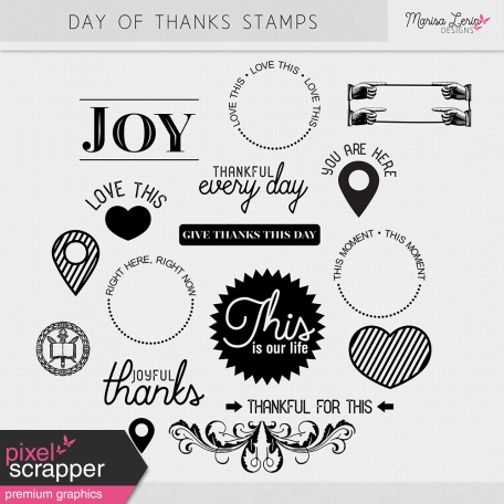 Day of Thanks Stamps Kit