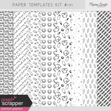 Paper Templates Kit #171