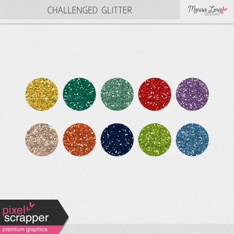 Challenged Glitters Kit