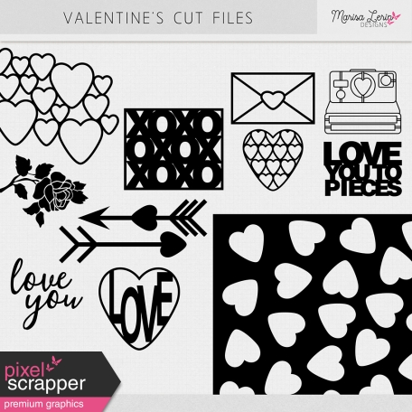 Valentine Cut Files Kit