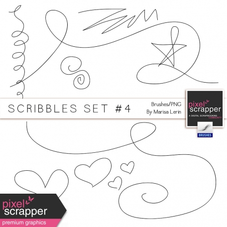 Scribbles Set #4 Kit