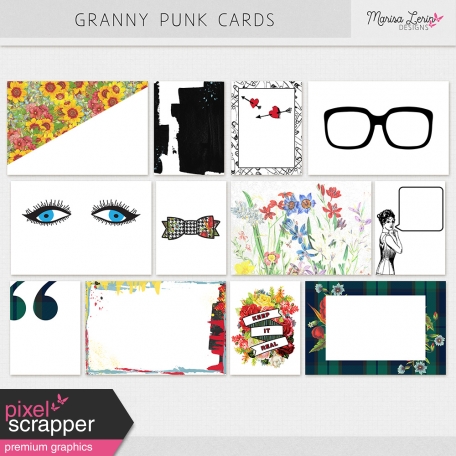 Granny Punk Pocket Cards Kit