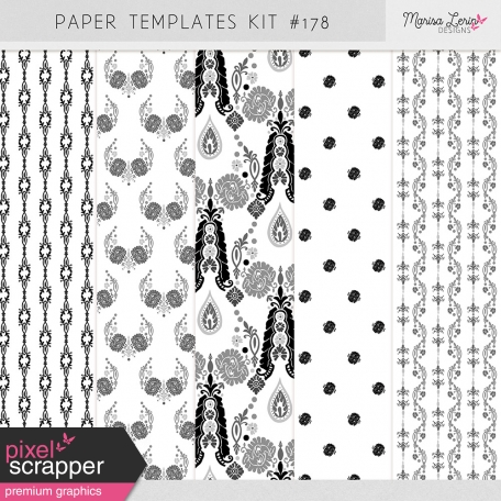 Paper Templates Kit #178