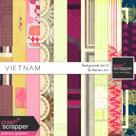 Vietnam Backgrounds Kit #1