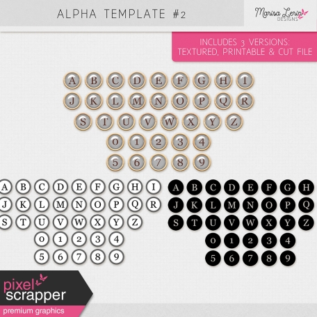 Alpha Template Kit #2