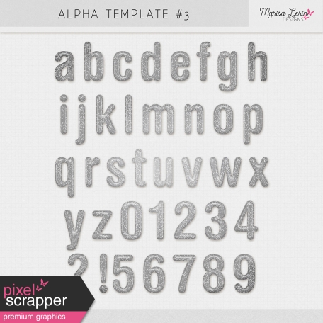 Alpha Template Kit #3