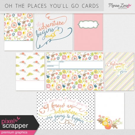 Oh The Places You'll Go Cards Kit