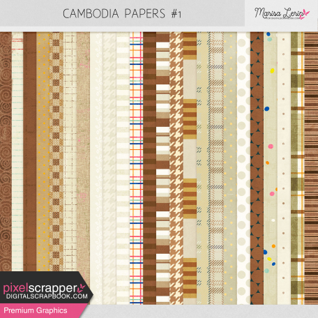 Cambodia Papers Kit #1