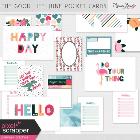 The Good Life: June Pocket Cards Kit