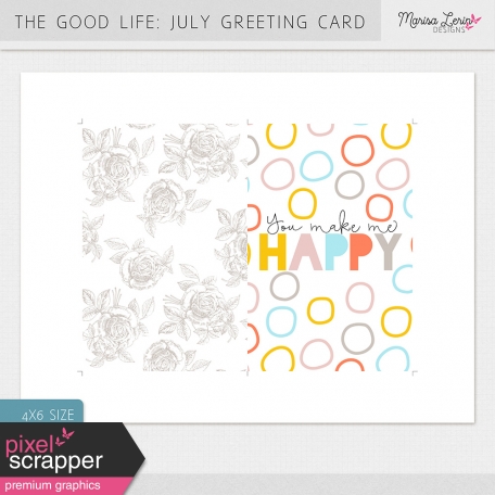 The Good Life: July Greeting Card Kit