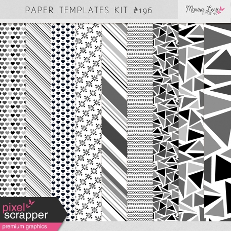 Paper Templates Kit #196