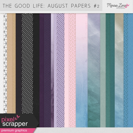 The Good Life: August Papers Kit #2