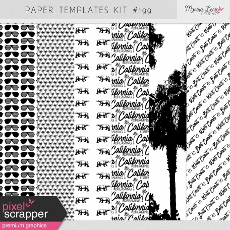 Paper Templates Kit #199