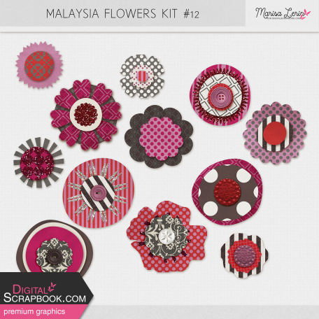 Malaysia Flower Set #12 Kit