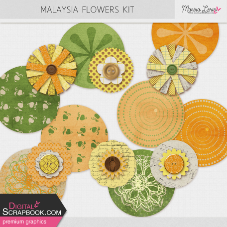 Malaysia Flowers Kit