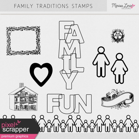 Family Traditions Stamps Kit