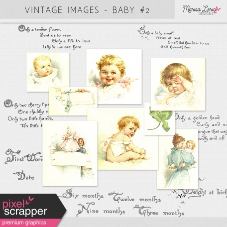 Vintage Images Kit - Baby #2