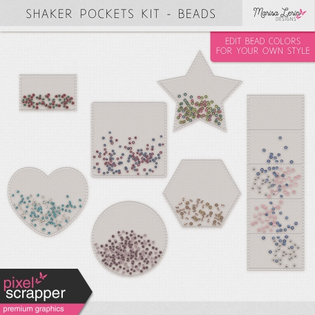 Shaker Pockets Kit - Beads