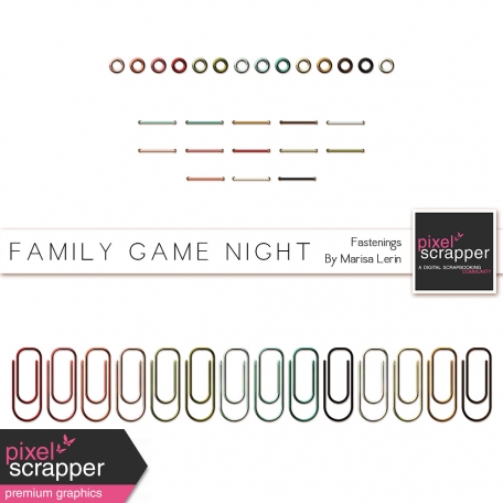 Family Game Night Fastenings Kit