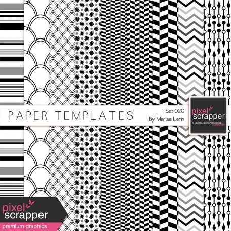 Paper Templates Kit #20