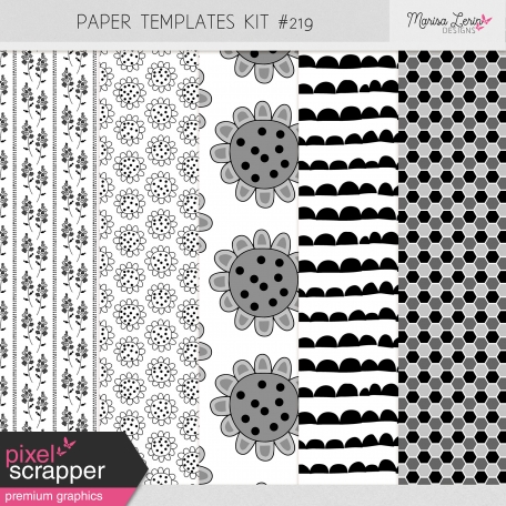 Paper Templates Kit #219