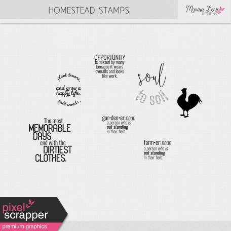 Homestead Stamps Kit