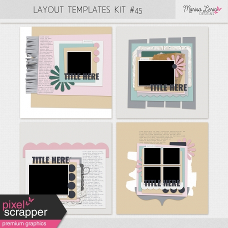 Layout Templates Kit #45