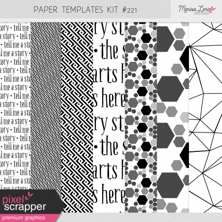 Paper Templates Kit #221