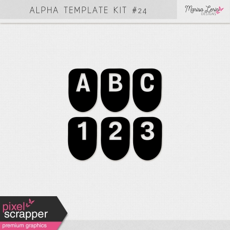 Alpha Template Kit #24