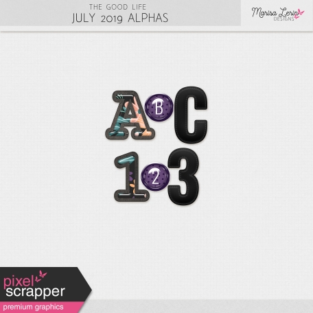 The Good Life: July 2019 Alphas Kit #1