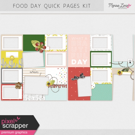 Food Day Quick Pages Kit