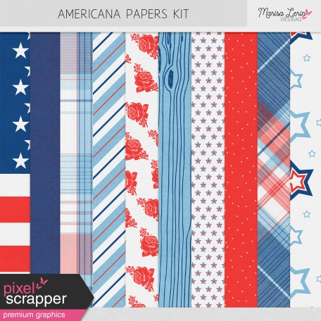 Americana Papers Kit