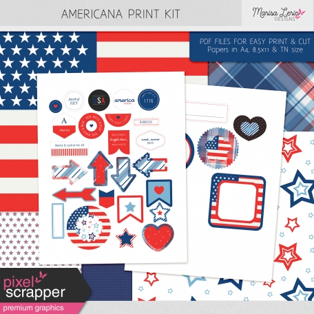 Americana Print Kit